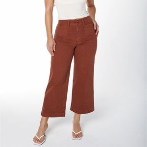Unpublished Brown Wide Leg Sailor Pants